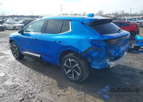 2025 Chevrolet Equinox Ev Lt 2 из США, поврежденный, VIN 3GN7DNRP8SS214124